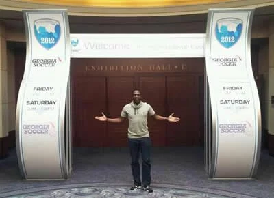 Dean at Atlanta Soccer Expo